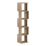 Βιβλιοθήκη Cubik sonoma 35x30x161εκ - Image 2