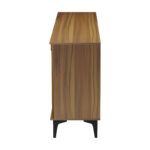 Μπουφές Riba καρυδί-μαύρη όψη μαρμάρου 180x40x78εκ - Image 7