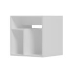 Βοηθητικό τραπέζι Doublo λευκό 40x35x40εκ - Image 3