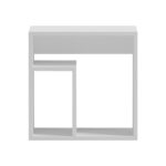 Βοηθητικό τραπέζι Doublo λευκό 40x35x40εκ - Image 5