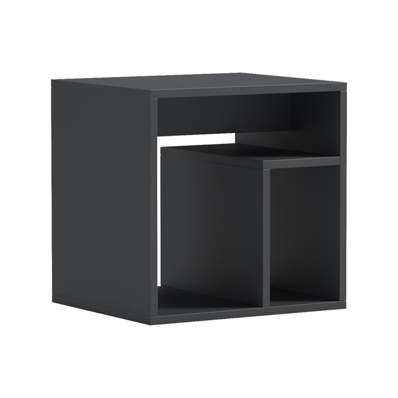 product_pako_230-000184 Βοηθητικό τραπέζι Doublo ανθρακί 40x35x40εκ - Image 1