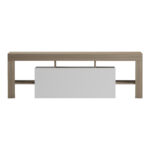 Έπιπλο τηλεόρασης Liner sonoma-λευκό 150x40x50εκ - Image 6