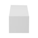 Έπιπλο τηλεόρασης επιτοίχιο με Led Rival λευκό 120x35x30εκ - Image 5