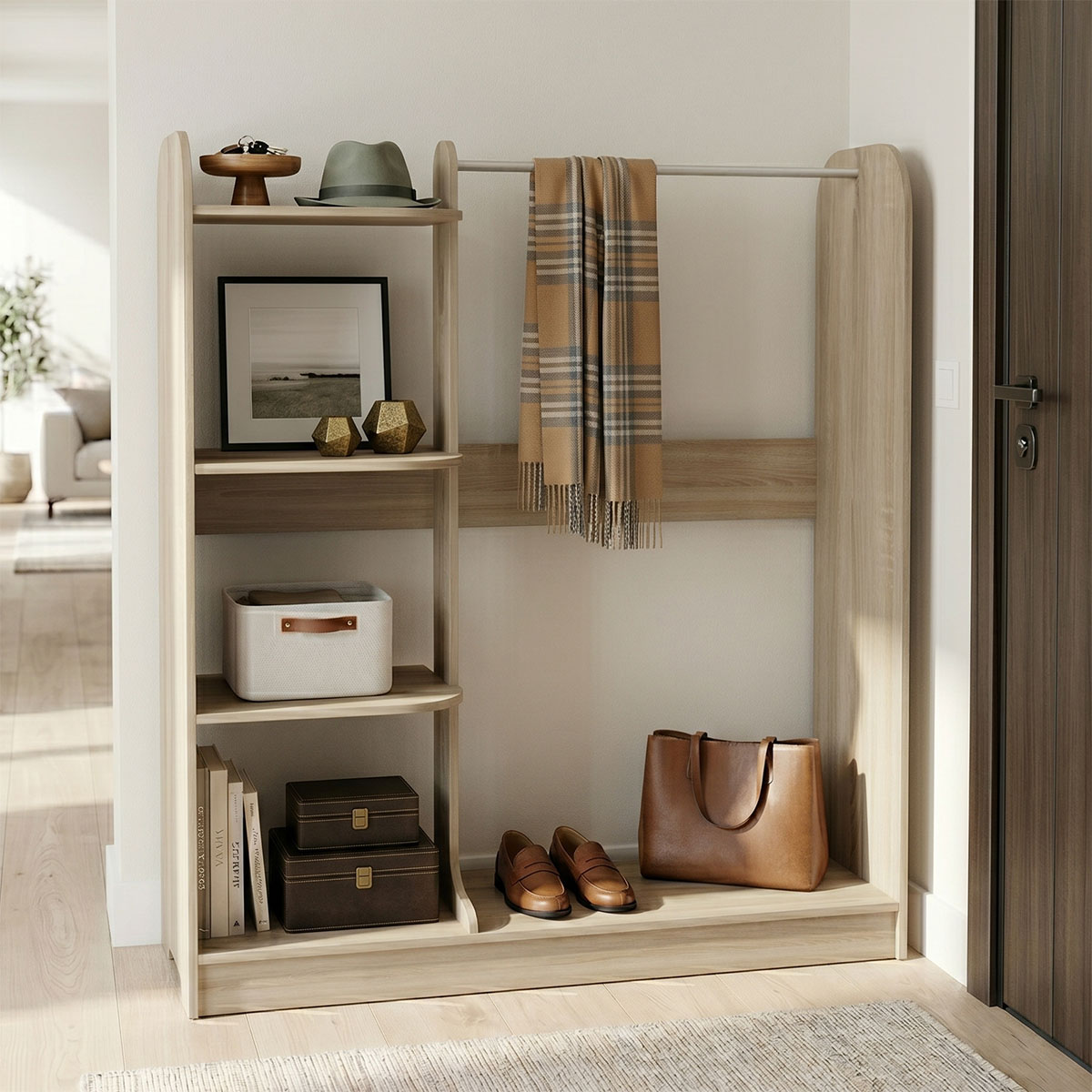 product_pako_230-000214 Έπιπλο εισόδου Pamesa sonoma 130x40x135εκ - Image 1