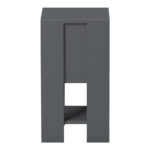 Κομοδίνο Reppo ανθρακί 30x30x55εκ - Image 6