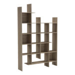 Βιβλιοθήκη Manco sonoma 122x25.5x188εκ - Image 2