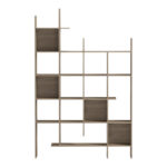 Βιβλιοθήκη Manco sonoma 122x25.5x188εκ - Image 3