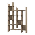 Βιβλιοθήκη Manco sonoma 122x25.5x188εκ - Image 4