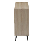 Μπουφές Gora sonoma-μπεζ οψη μαρμαρου 110x35.5x82εκ - Image 6
