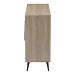 Μπουφές Gora sonoma-ανθρακί 110x35.5x82εκ - Image 6