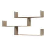 Ραφιέρα τοίχου Tiber sonoma 120x22x67εκ - Image 4