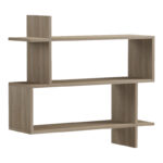 Ραφιέρα τοίχου Paralel sonoma 70x22x65,5εκ - Image 2