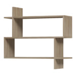 Ραφιέρα τοίχου Paralel sonoma 70x22x65,5εκ - Image 4