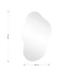 Καθρέπτης Ιrregular 2 35x1x60εκ - Image 3