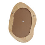 Καθρέπτης οβάλ Enola mdf σε φυσική απόχρωση 54x2.5x80εκ - Image 4