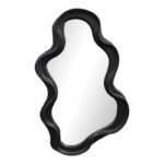 Καθρέπτης Liquid pp σε μαύρη απόχρωση 26x2.7x39εκ - Image 3
