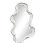 Καθρέπτης Liquid pp σε λευκή απόχρωση 26x2.7x39εκ - Image 3