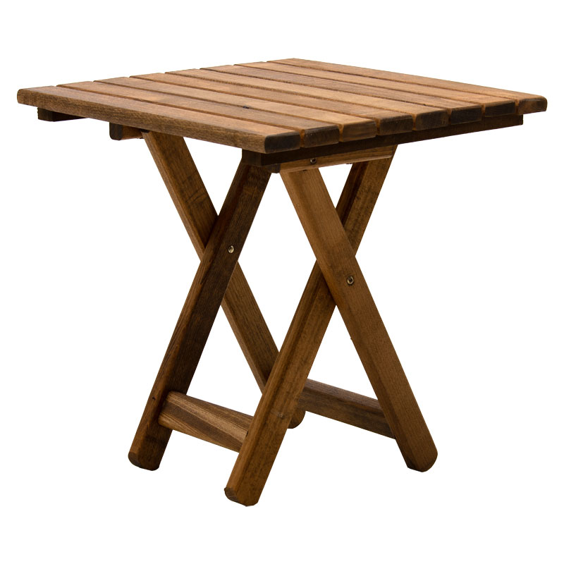 product_pako_237-000012 Τραπέζι Retto μασίφ ξύλο οξιάς καρυδί εμποτισμού 45x45x48εκ - Image 1