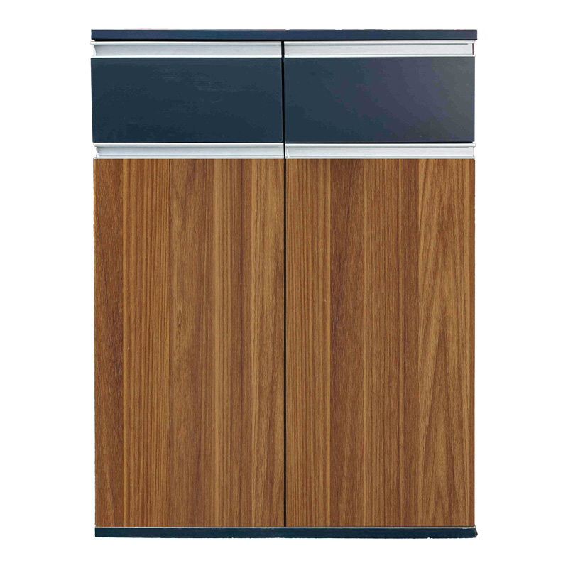 product_pako_246-000030 Ντουλάπι γραφείου επαγγελματικό Oscar σε καρυδί-ανθρακί απόχρωση 80x40x120εκ - Image 1