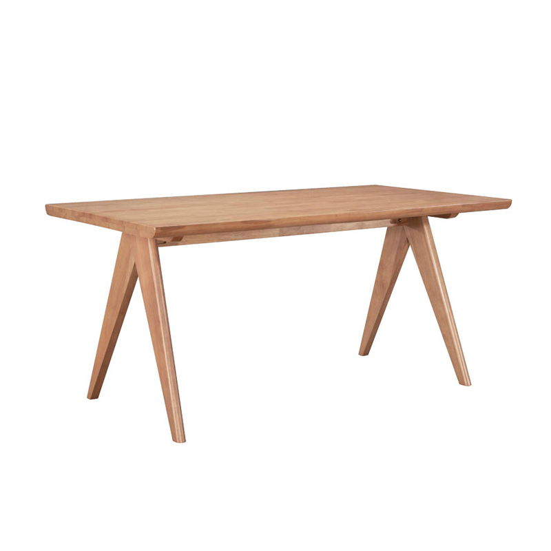 product_pako_247-000021 Τραπέζι Winslow ξύλο rubberwood σε ανοιχτό καρυδί χρώμα 180x85x75εκ - Image 1