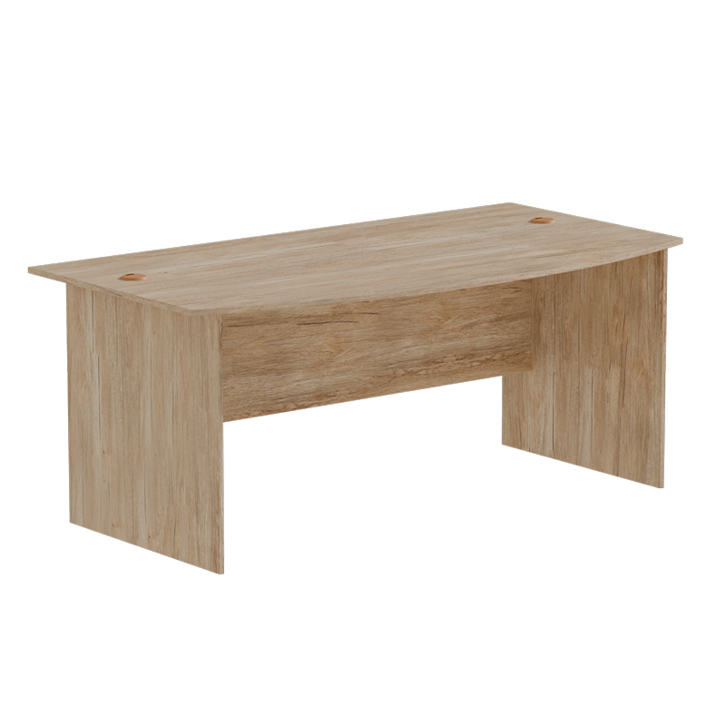product_pako_248-000014 Γραφείο εργασίας Anze φυσικό μελαμίνης 180x93.5x75εκ - Image 1