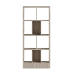 Βιβλιοθήκη Dividre sonoma oak μελαμίνης 80x30x181εκ - Image 3