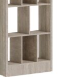 Βιβλιοθήκη Dividre sonoma oak μελαμίνης 80x30x181εκ - Image 5