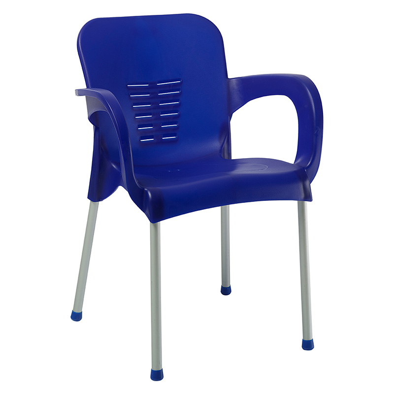 product_pako_253-000023 Πολυθρόνα Feast PP σκούρο μπλε-αλουμίνιο γκρι - Image 1