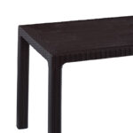 Τραπέζι Explore με UV protection PP καφέ 150x90x73.5εκ - Image 2