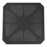 Τραπέζι Icon PP σε ανθρακί απόχρωση 80x80x74.5εκ - Image 3