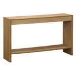Κονσόλα Focused MDF φυσικό 120x35x74εκ - Image 2