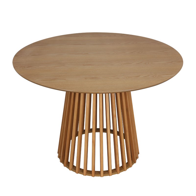 product_pako_260-000015 Τραπέζι Domonic φυσικό Φ120x75εκ - Image 1