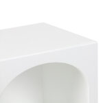 Κομοδίνο Emersi MDF σε λευκή απόχρωση 40x32x70εκ - Image 5