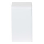 Κομοδίνο Zeplen MDF σε λευκή απόχρωση 40x30x53εκ - Image 4