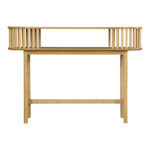Κονσόλα Nodial MDF/Bamboo σε φυσική απόχρωση 120x39x85εκ - Image 3