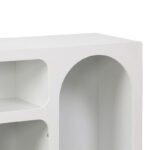 Μπουφές Emersi με ράφια mdf σε λευκή απόχρωση 164x34x76εκ - Image 4