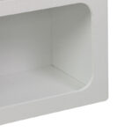 Βιβλιοθήκη-ραφιέρα Emersi mdf σε λευκή απόχρωση 70x35x100εκ - Image 8
