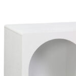 Μπουφές Emersi με ράφια mdf σε λευκή απόχρωση 120x35x76εκ - Image 4