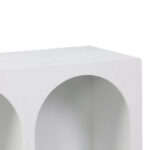 Μπουφές Emersi με ράφια mdf σε λευκή απόχρωση 120x35x76εκ - Image 5