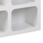 Μπουφές Emersi με ράφια mdf σε λευκή απόχρωση 120x35x76εκ - Image 6