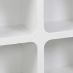 Μπουφές Emersi με ράφια mdf σε λευκή απόχρωση 120x35x76εκ - Image 7