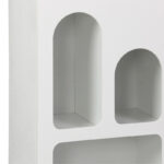 Βιβλιοθήκη Emersi mdf σε λευκή απόχρωση 48x35x180εκ - Image 5