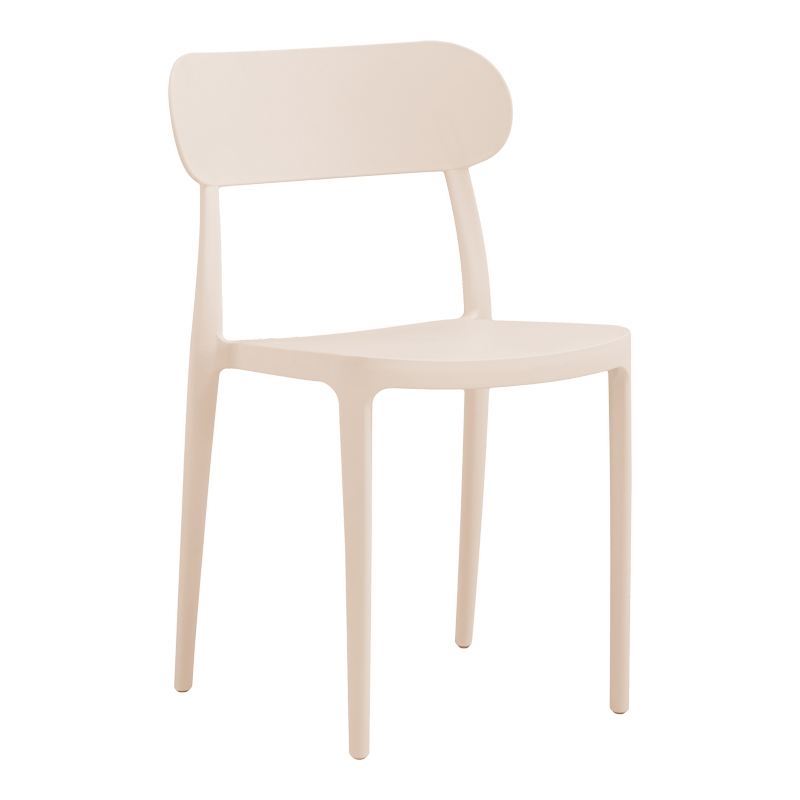 product_pako_262-000033 Καρέκλα Amvroan στοιβαζόμενη με UV protection cappuccino pp 51x49x79.5εκ - Image 1