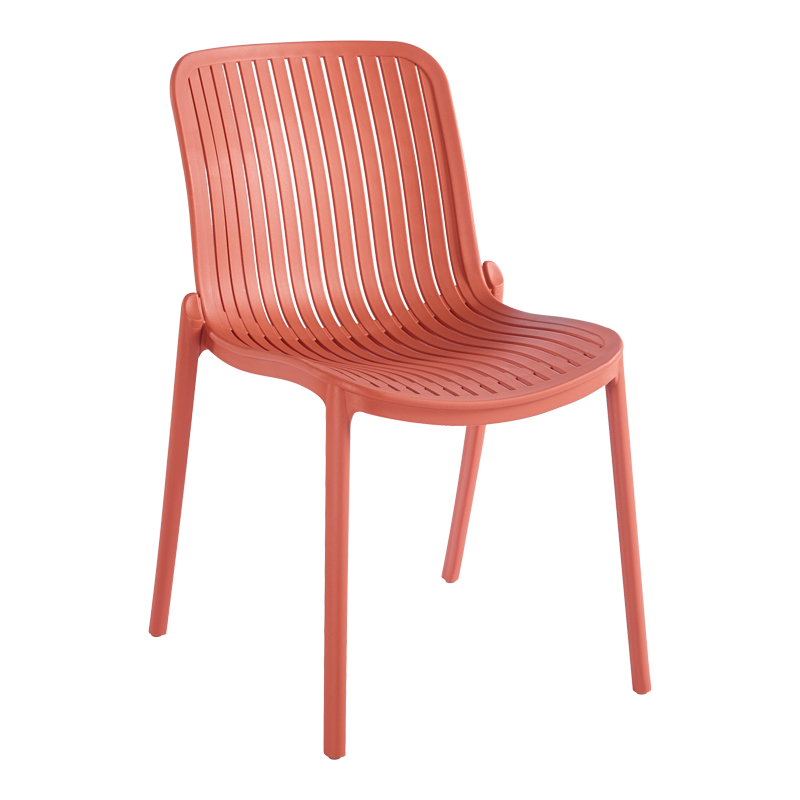 product_pako_262-000059 Καρέκλα Teragi στοιβαζόμενη pp με UV protection terracotta 58x43.5x82εκ - Image 1