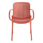 Πολυθρόνα Teragi στοιβαζόμενη pp με UV protection terracotta 59x57x82εκ - Image 5