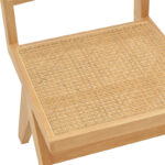 Καρέκλα Winslow φυσικό rubberwood 45x56x82εκ - Image 9