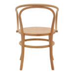 Πολυθρόνα Verfie φυσικό ξύλο οξιάς 55x50x83εκ - Image 7