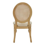 Καρέκλα Canco φυσικό rubberwood-φυσικό rattan 50x53x98εκ - Image 7