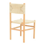 Καρέκλα Oarvine φυσικό rubberwood-φυσικό σχοινί 46x52x88εκ - Image 2