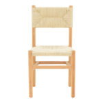 Καρέκλα Oarvine φυσικό rubberwood-φυσικό σχοινί 46x52x88εκ - Image 4
